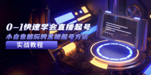 （5305期）2023从0-1快速学会直播起号，小白也能玩转直播起号方法实战流程-创客云联盟