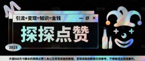 (5311期)最新探探全自动点赞引流,配合男粉变现思路轻松日赚500+【脚本+教程】-创客云联盟