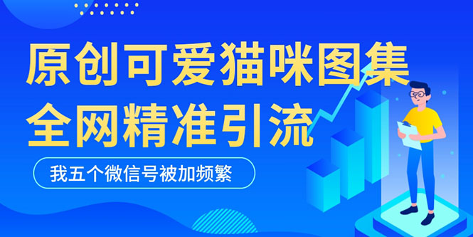 （5498期）黑科技纯原创可爱猫咪图片，全网精准引流，实操5个VX号被加频繁-创客云联盟
