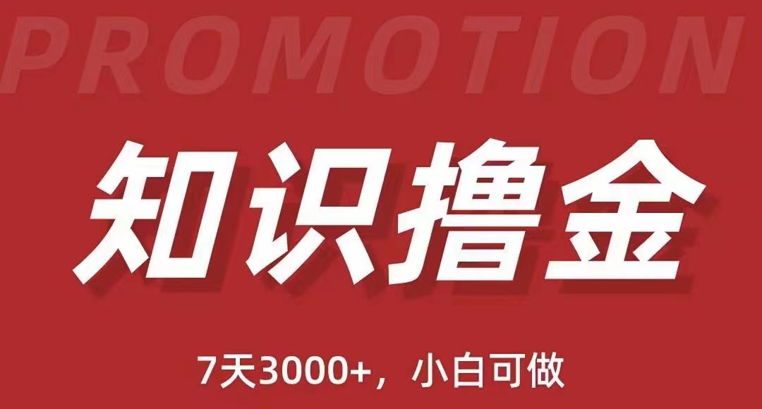 （5629期）抖音知识撸金项目：简单粗暴日入1000+执行力强当天见收益(教程+资料)-创客云联盟