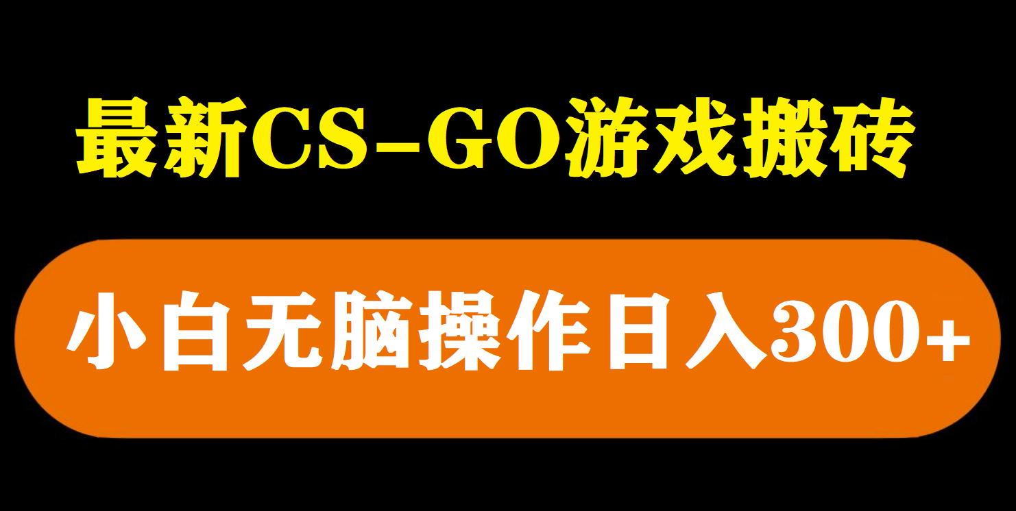 （5760期）最新csgo游戏搬砖游戏，无需挂机小白无脑也能日入300+-创客云联盟