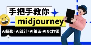 （6377期）midjourney新手入门基础，AI摄影+AI设计+AI绘画-AIGC作图（59节课时）-创客云联盟
