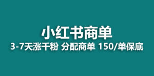 (6615期)2023最强蓝海项目,小红书商单项目,没有之一!-创客云联盟