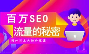 SEO实操培训:玩转百万SEO流量,助力站长快速提升流量(搜外三木大神分享课)-创客云联盟