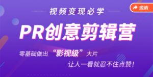 抖音赚钱必学的PR创意剪辑:零基础做出“影视级”大片,让人一看就忍不住为你点赞!-创客云联盟