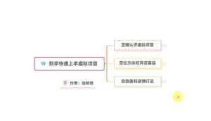 新手如何操作虚拟项目?从0打造月入上万店铺技术【视频课程】-创客云联盟