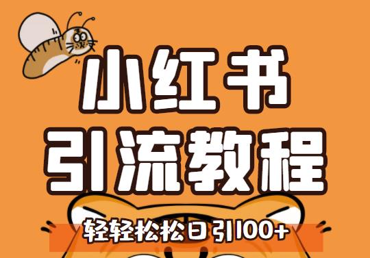 小红书运营引流全系列课程，每天引流100精准粉-创客云联盟