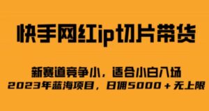 快手网红ip切片新赛道，竞争小，适合小白  2023蓝海项目-创客云联盟