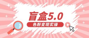 盲盒交友变现5.0（色粉变现）日入500+-创客云联盟