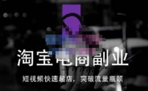 蓝Sir派·淘宝短视频快速起店,替代传统搜索方式,学会做一个不一样的淘宝店-创客云联盟