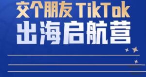 TikTok商家出海启航营：教你TikTok跨境电商的底层逻辑，即使是零基础的你也可以快速上手-创客云联盟
