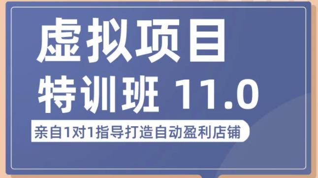 陆明明·虚拟项目特训班（10.0+11.0），0成本获取虚拟素材，0基础打造自动盈利店铺-创客云联盟
