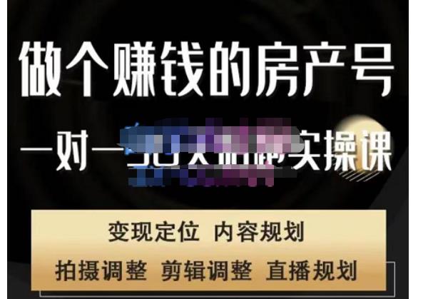 刘广标·同城房产号线上陪跑课，拍摄、剪辑、写文案、直播，做一个具有潜力价值的房产号-创客云联盟