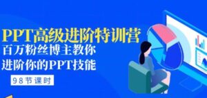 PPT高级进阶特训营：百万粉丝博主教你进阶你的PPT技能(98节课程+PPT素材包)-创客云联盟