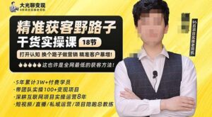 杨光·精准获客野路子，黑科技快速获取精准客户，这也许是全网最低的获客方法了-创客云联盟