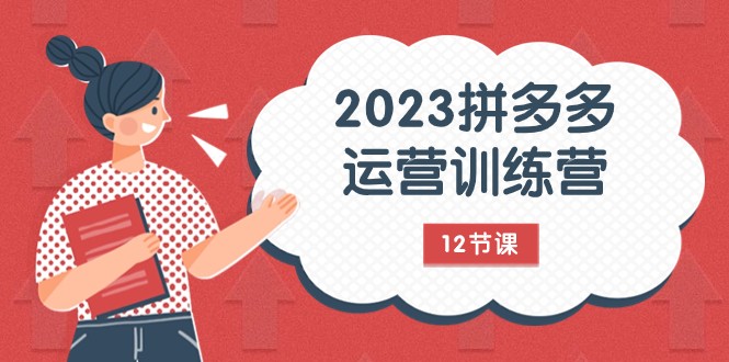 2023拼多多运营训练营：流量底层逻辑，免费+付费流量玩法（12节课）-创客云联盟