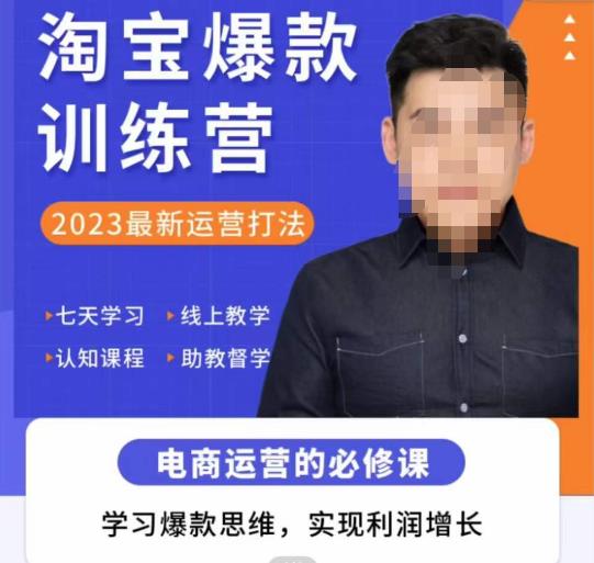 爱上黄昏·淘宝爆款训练营，2023最新运营打法，学习爆款思维，实现利润增长-创客云联盟