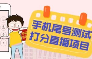 最新抖音爆火的手机尾号测试打分无人直播项目,轻松日赚几百+【打分脚本+详细教程】-创客云联盟