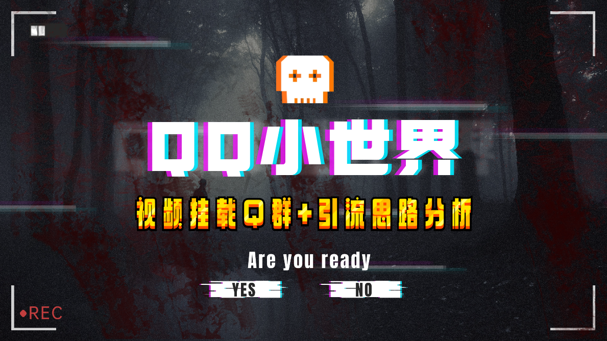 （8031期）【全网首发】QQ小世界_Q群挂载教程+引流思路分析-创客云联盟