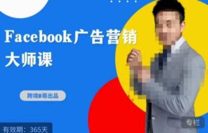 跨境b哥·2023Facebook广告营销大师课,挖掘广告商机,寻找精准客户-创客云联盟