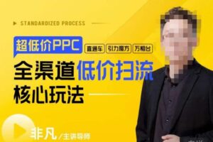 玺承·超低价ppc—“直通车、引力魔方、万相台”全渠道低价扫流核心玩法-创客云联盟