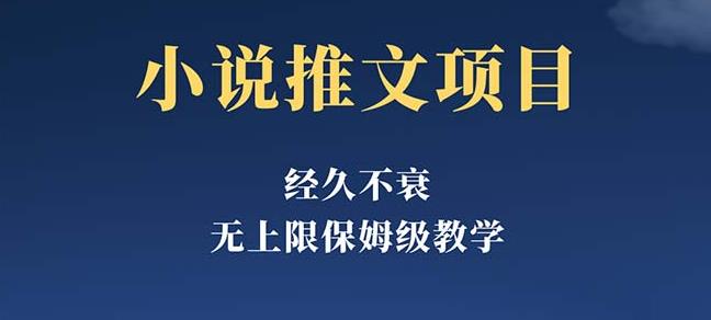 经久不衰的小说推文项目，单号月5-8k，保姆级教程，纯小白都能操作-创客云联盟