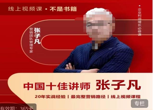 张子凡·20年实战经验，揭秘营销背后的底层逻辑，突破思维局限，从根本上破解营销难题-创客云联盟