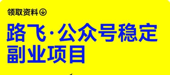 路飞·公众号稳定副业项目，你只要无脑去推广，粉丝和收入，自然就来了-创客云联盟