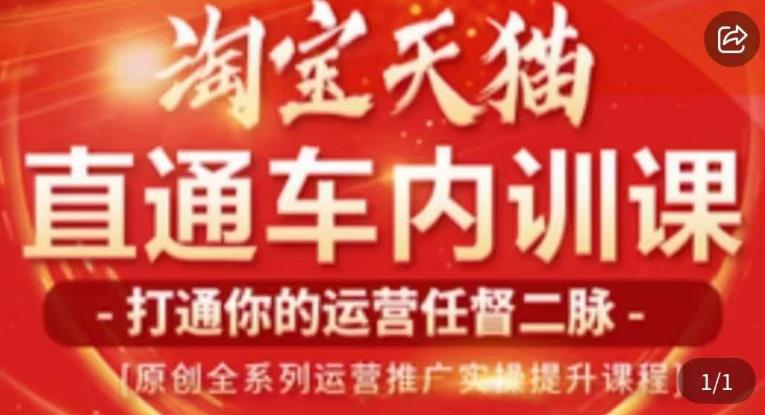 天问电商·2023淘宝天猫直通车内训课，零基础学起直通车运营实操课程-创客云联盟