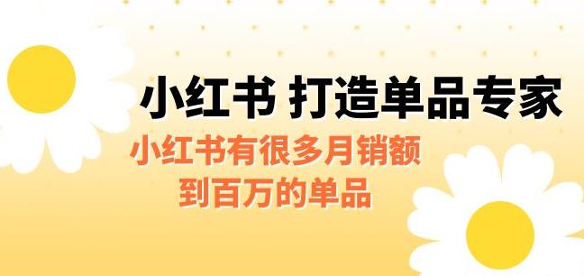 某公众号付费文章《小红书打造单品专家》小红书有很多月销额到百万的单品-创客云联盟