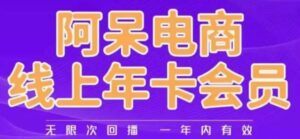阿呆电商线上年会员，阿呆电商干货分享（更新中）-创客云联盟