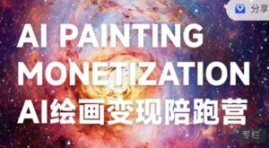 蛮驴·AI绘画变现陪跑营，快速产出可商业变现的图-创客云联盟