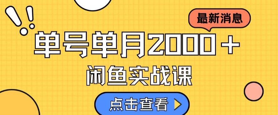 最新闲鱼日入500＋，虚拟资料变现喂饭级讲解-创客云联盟