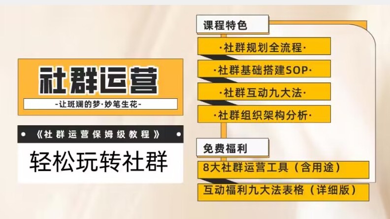 【社群运营】保姆式教程：九大互动法，八款社群运营工具助你轻松玩转社群【揭秘】-创客云联盟