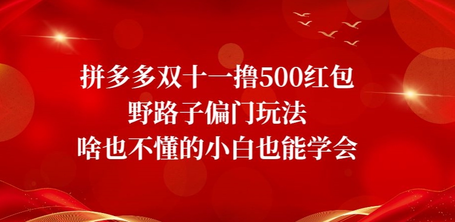 首发价值2980最新淘宝无货源不开车自然流超低成本截流玩法日入300+【揭秘】【1111更新】-创客云联盟