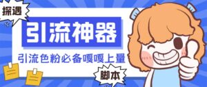 （8447期）【引流必备】探遇漂流瓶全自动引流脚本，引流色粉必备神器嘎嘎上量【引…-创客云联盟