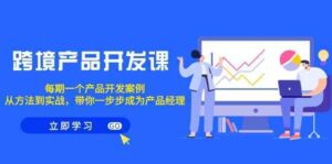 跨境产品开发课，每期一个产品开发案例，从方法到实战，带你成为产品经理-创客云联盟