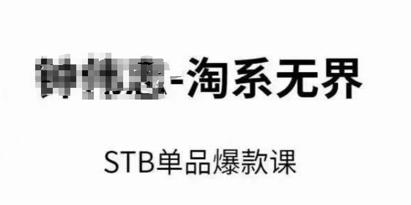 淘系无界STB单品爆款课（2024），付费带动免费的核心逻辑，万相台无界关键词推广/精准人群的核心-创客云联盟