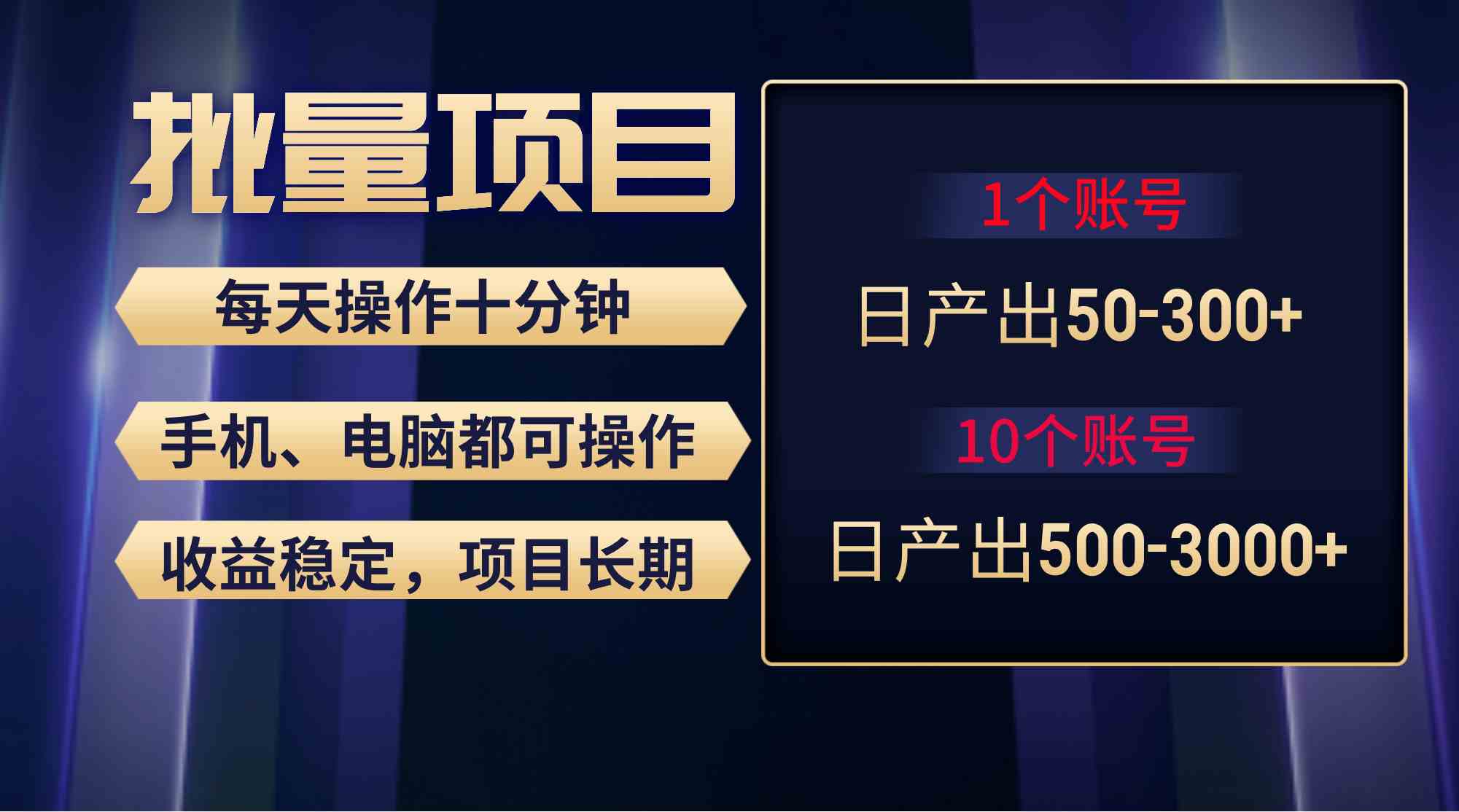 （9223期）红利项目稳定月入过万，无脑操作好上手，轻松日入300+-创客云联盟