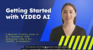 如何使用AI人工智能制作生成人物视频课程-11节课-中英字幕-创客云联盟