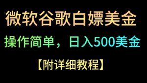 微软谷歌项目3.0，轻松日赚500+美金，操作简单，小白也可轻松入手！-创客云联盟