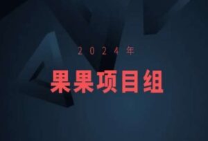 2024年果果项目组项目合集-果果最新项目-创客云联盟