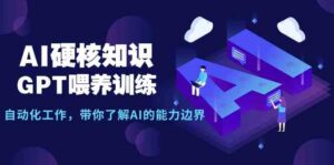（9425期）AI硬核知识-GPT喂养训练，自动化工作，带你了解AI的能力边界（10节课）-创客云联盟