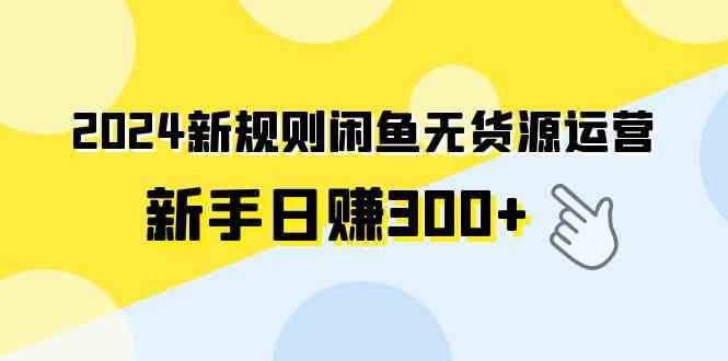 （9522期）2024新规则闲鱼无货源运营新手日赚300+-创客云联盟