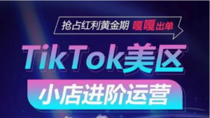 TikTok Shop美区小店进阶运营，快速掌握各流量渠道玩法，抢占红利黄金期，嘎嘎出单-创客云联盟