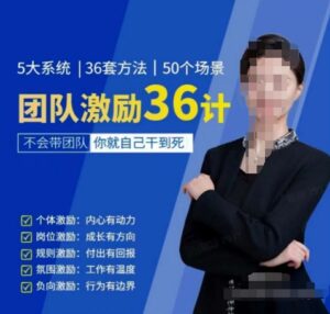 黄景:团队激励36计-Get职场竞争力,进阶管理高手-创客云联盟