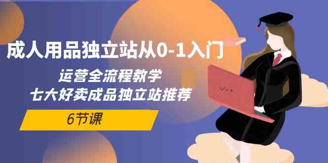 （10082期）成人用品独立站从0-1入门，运营全流程教学，七大好卖成品独立站推荐-6节课-创客云联盟