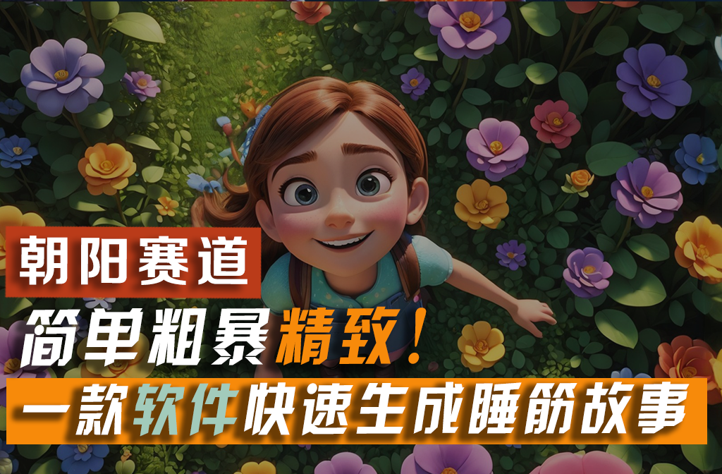 （11405期）利用一款软件5分钟一条爆款睡筋故事，简单粗暴精致！小白月入2w+-创客云联盟