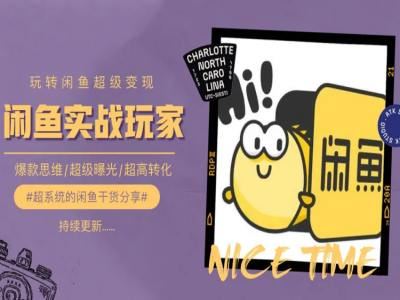 手把手教你0到1系统玩转闲鱼变现，爆款思维/超级曝光/超高转化-创客云联盟