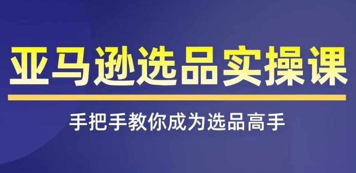 亚马逊选品实操课程，快速掌握亚马逊选品的技巧，覆盖亚马逊选品所有渠道-创客云联盟
